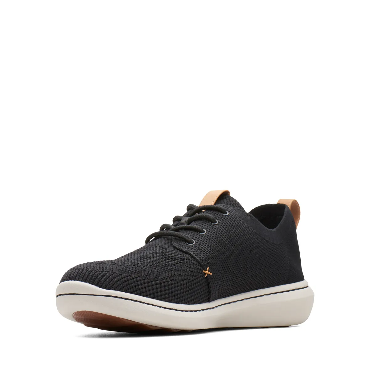 

Туфли Clarks на шнуровке "Step Urban Mix", съемная стелька, повседневная обувь, полуботинки, туфли на шнуровке, черный
