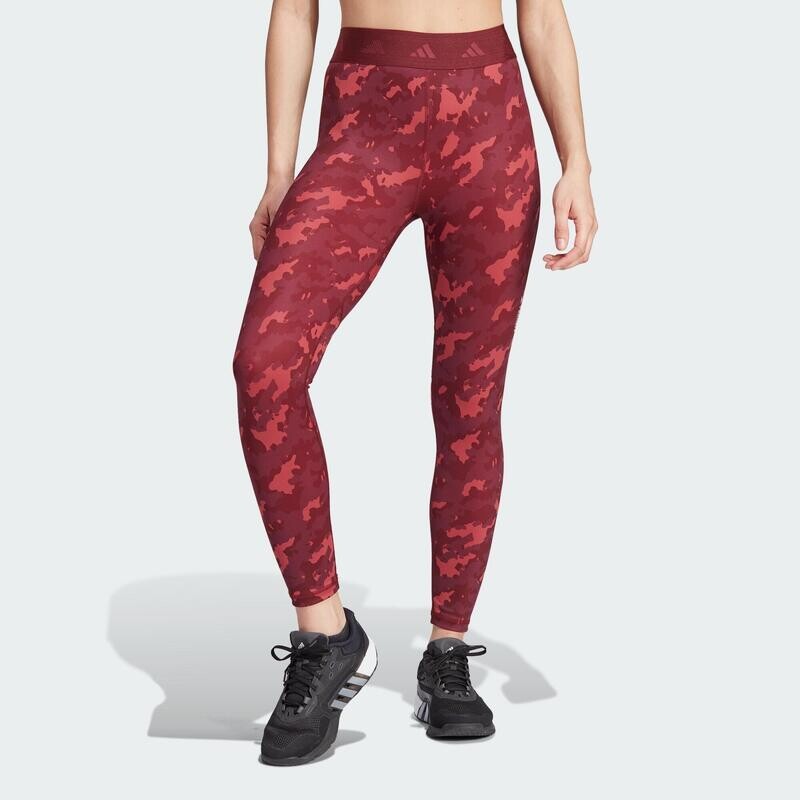 

Леггинсы Techfit Camo 7/8 ADIDAS, цвет rosa