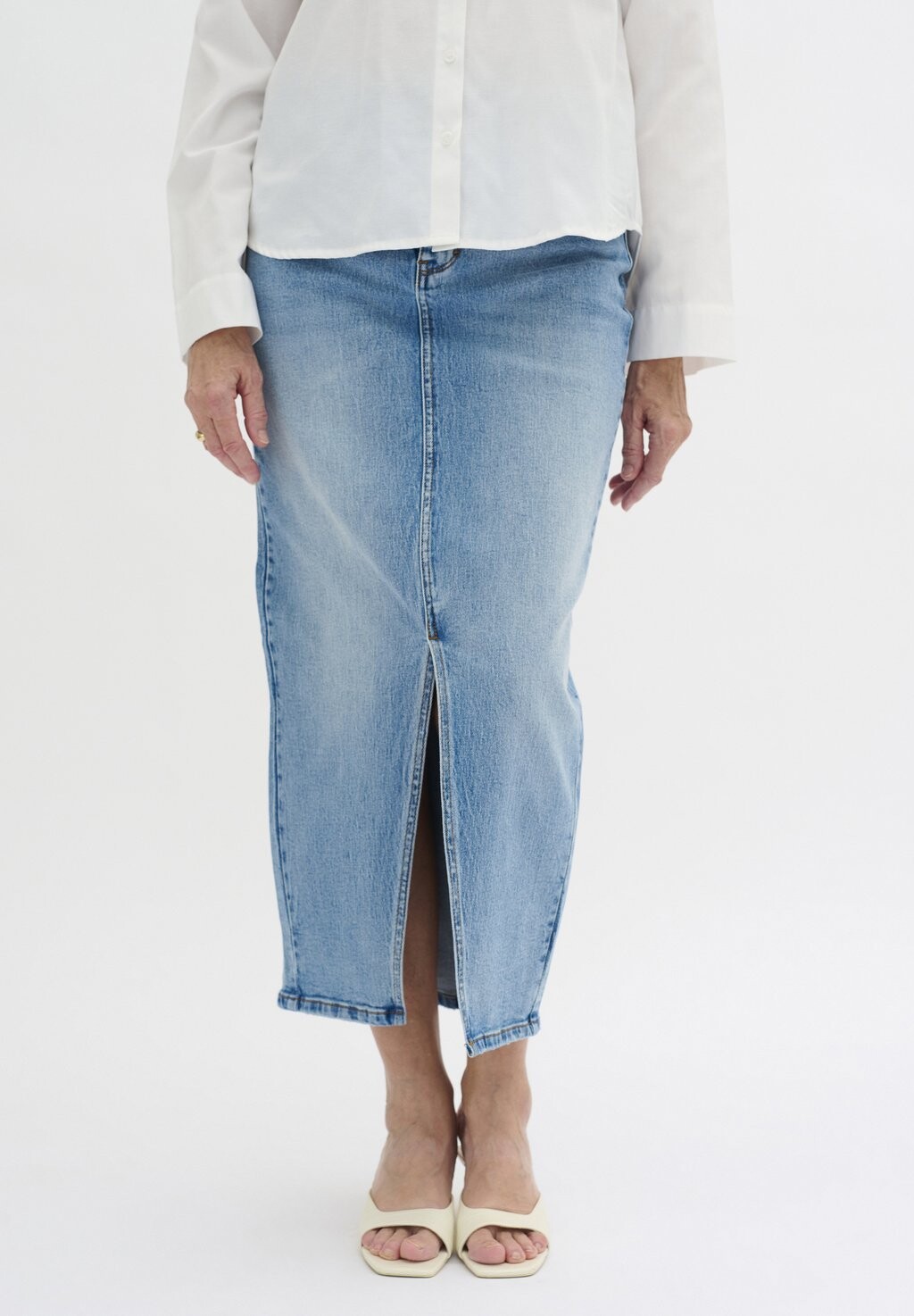 

Юбка макси DANGO My Essential Wardrobe, цвет light blue retro wash