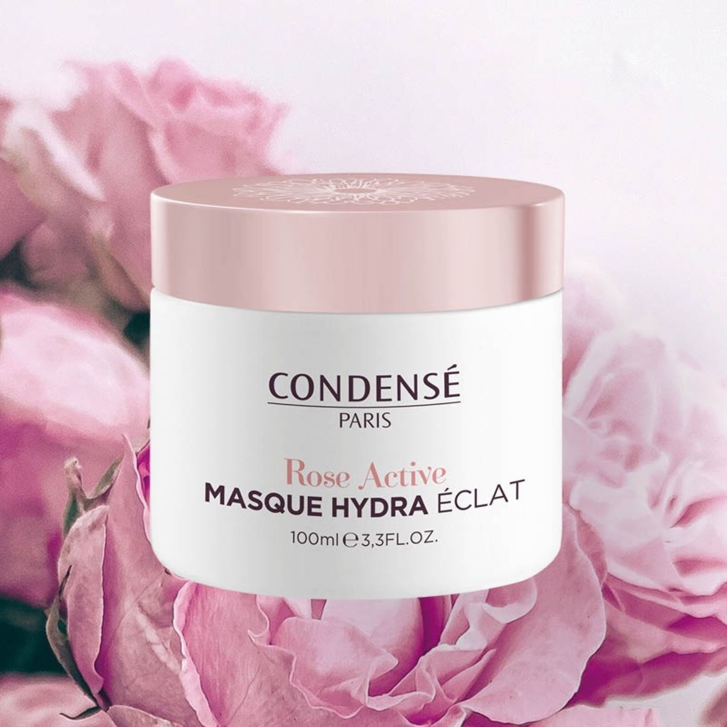 Маска для лица CONDENSE PARIS — Rose Active Mask Hydra Eclat , Bright Care Mask, 100 мл