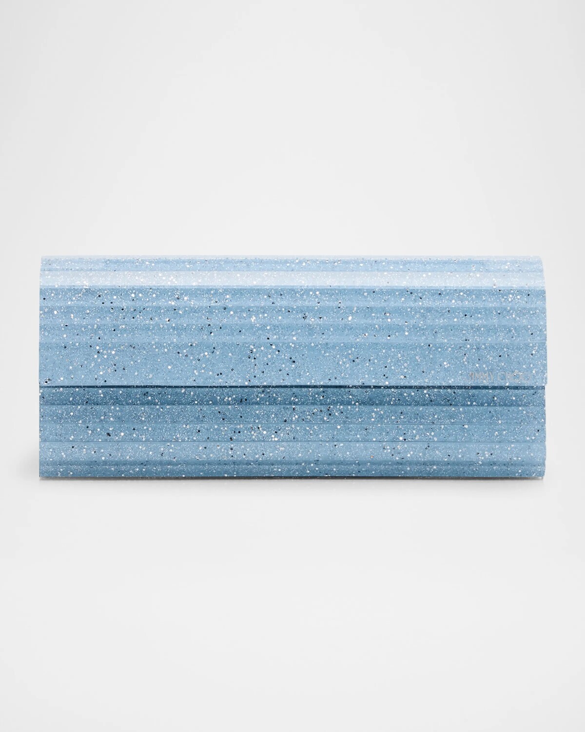 

Блестящий клатч Sweetie Jimmy Choo, цвет Dusty Bluesil