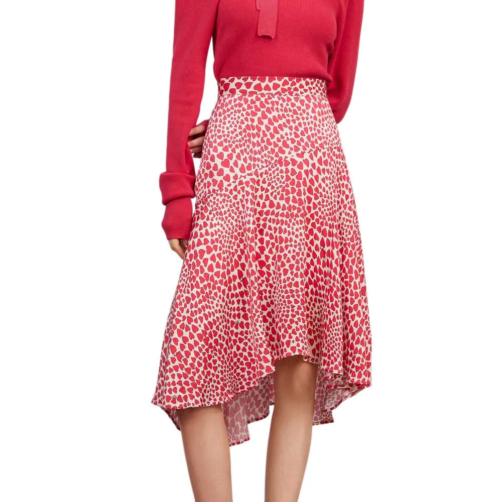 

Юбка Lily Irregular Love skirt, розовый