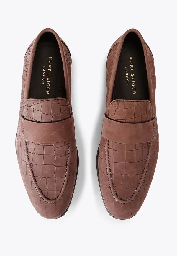 Слипоны aldgate flex Kurt Geiger London, Dark Brown — фото 3