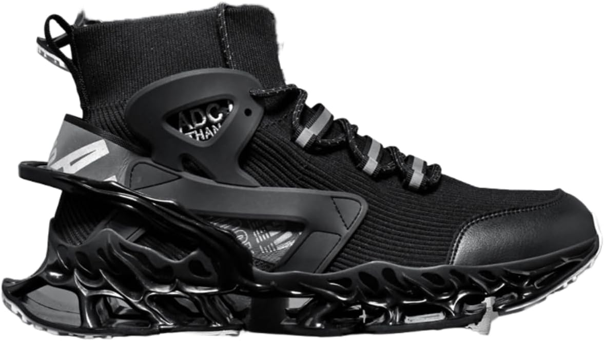 

Мужские кроссовки для бега и повседневной носки, сетчатые, с нескользящей подошвой, для тенниса, прогулок и трейлов, унисекс Lexamen, черный