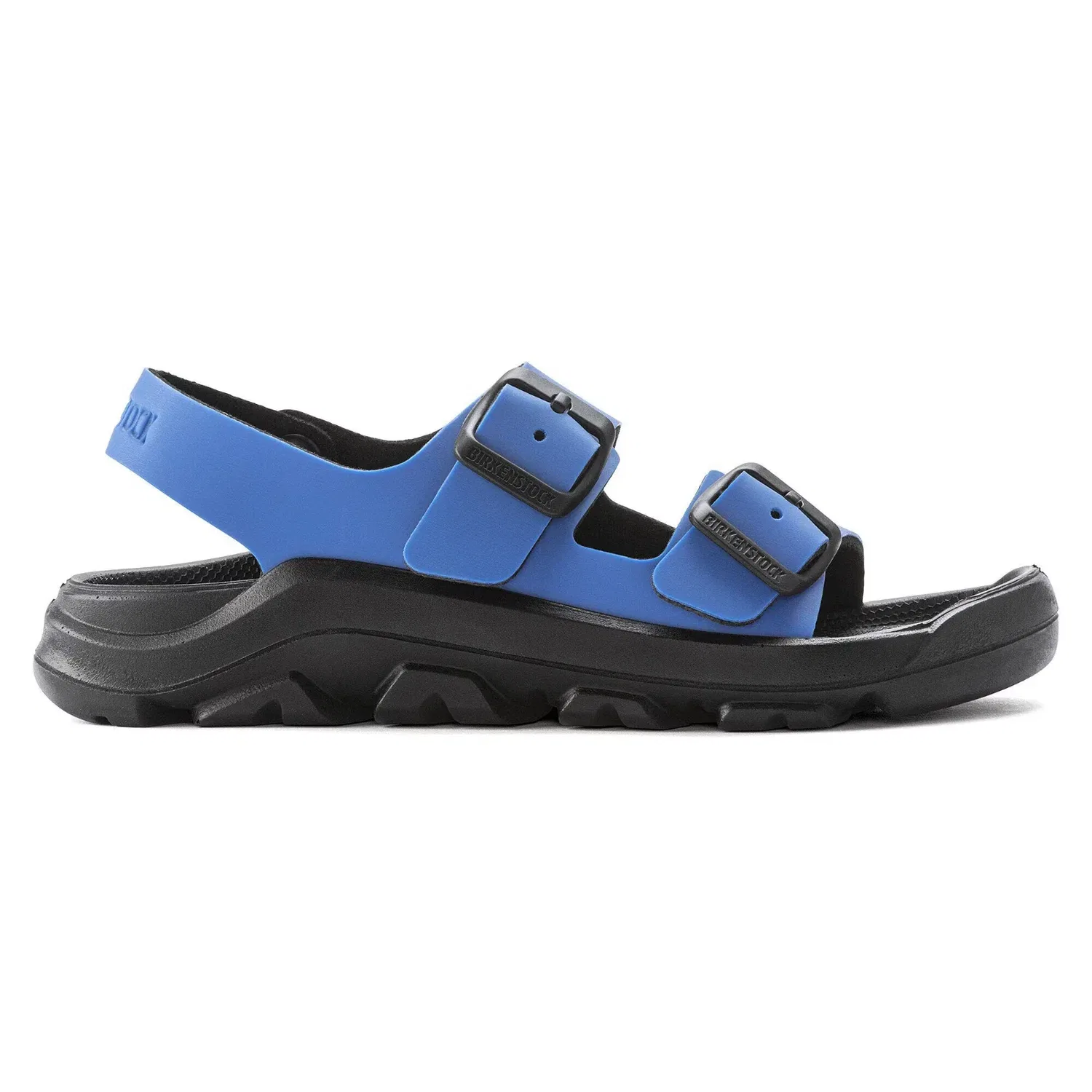 Детские сандалии Birkenstock Mogami, синие, с регулируемым ремешком Birko-Flor HTAT352 — фото 3