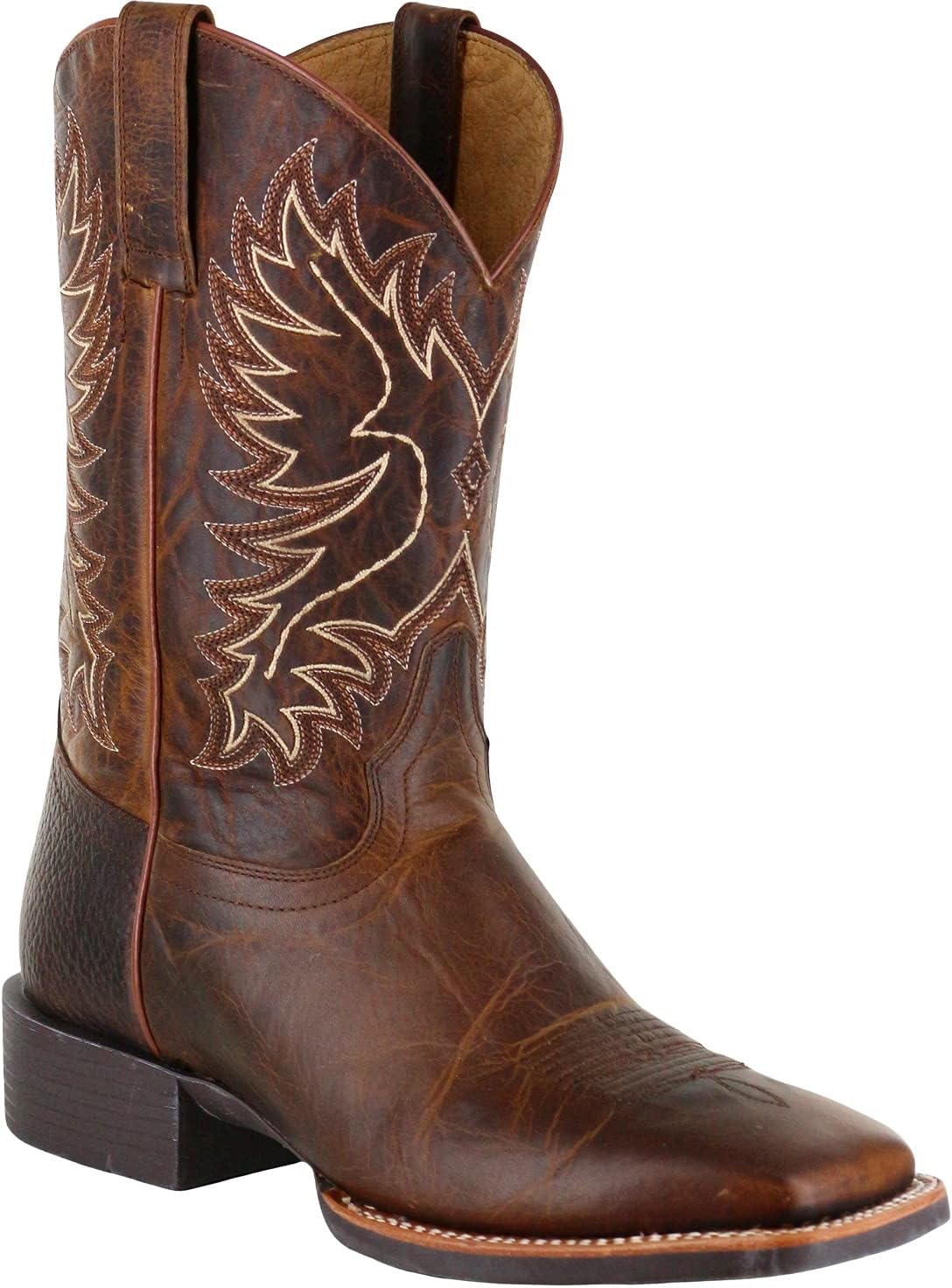 

Мужские ботинки Cody James Xero Gravity с подошвой Unit Outsole, западного стиля, широким квадратным носком - Bbmp-01, коричневый