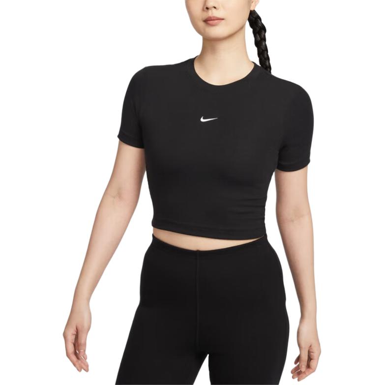

Nike Футболка Sportswear Regular женская черная, Черный, Nike Футболка Sportswear Regular женская черная