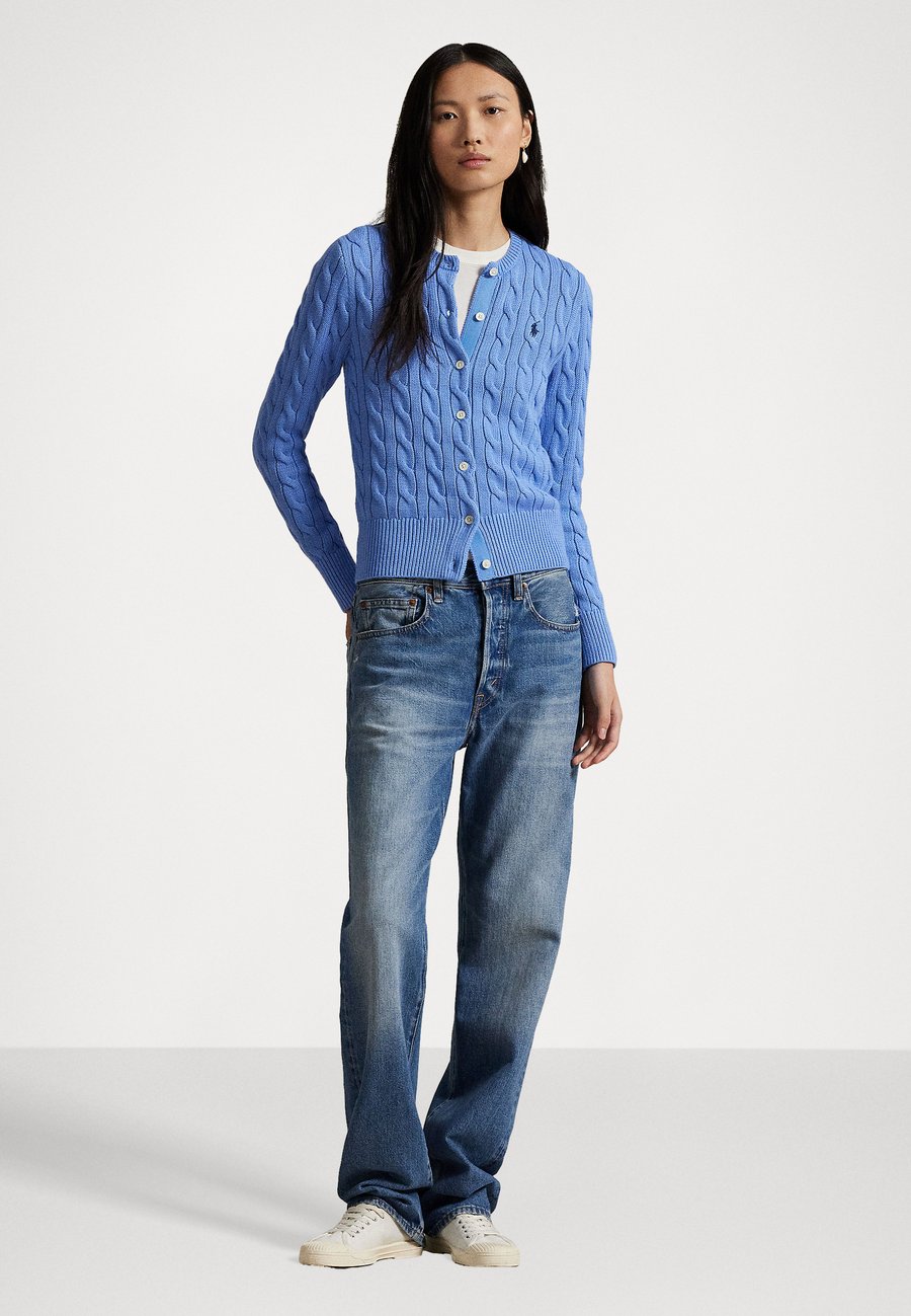 Кардиган Polo Ralph Lauren LONG SLEEVE CARDIGAN , Litchfield Blue/Light Blue — фото 2