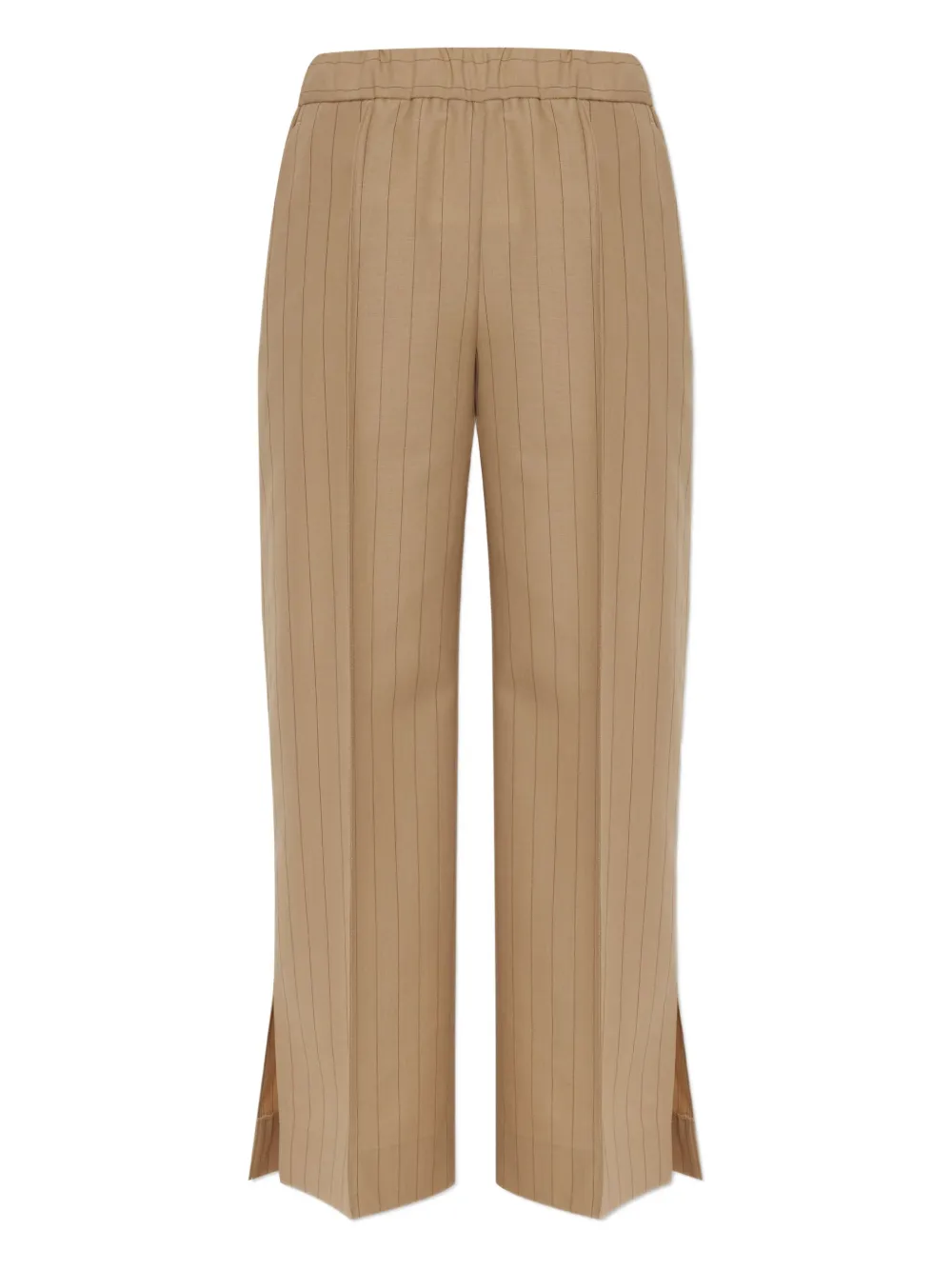 

Брюки в полоску с эластичным поясом JIL SANDER, нейтральный