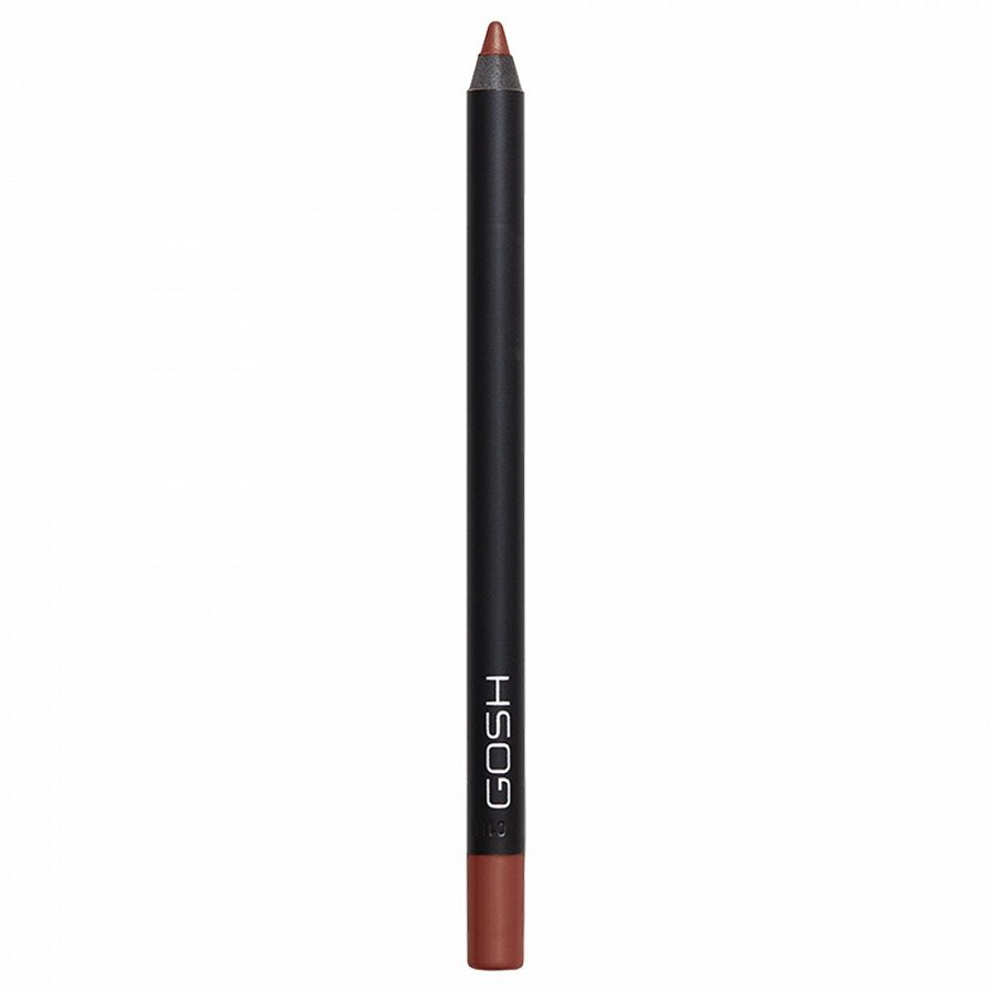 

Водостойкий карандаш для губ velvet touch lipliner waterproof Gosh, цвет nr. 012 raisen, вес 1.2 гр.