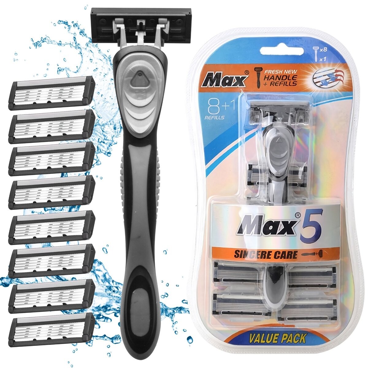 

Retoo, бритва + набор из 8 стержней XXXL