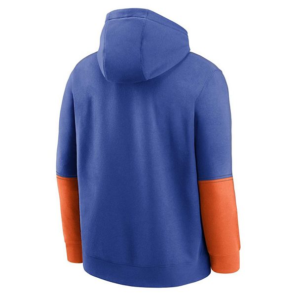 Мужской худи с капюшоном royal boise state broncos 2024 sideline club fleece Nike — фото 4