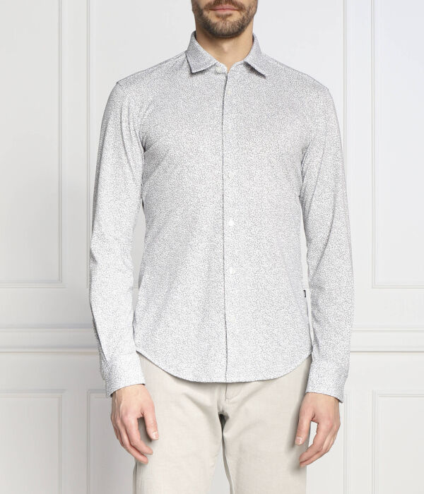 

Рубашка roan_f Slim fit Boss, белый
