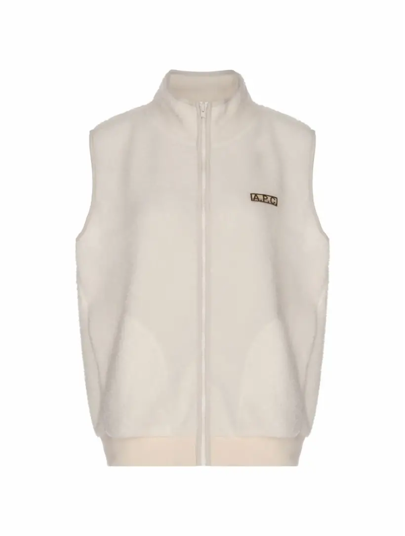 

Жилет тедди Sequoia A.P.C., белый