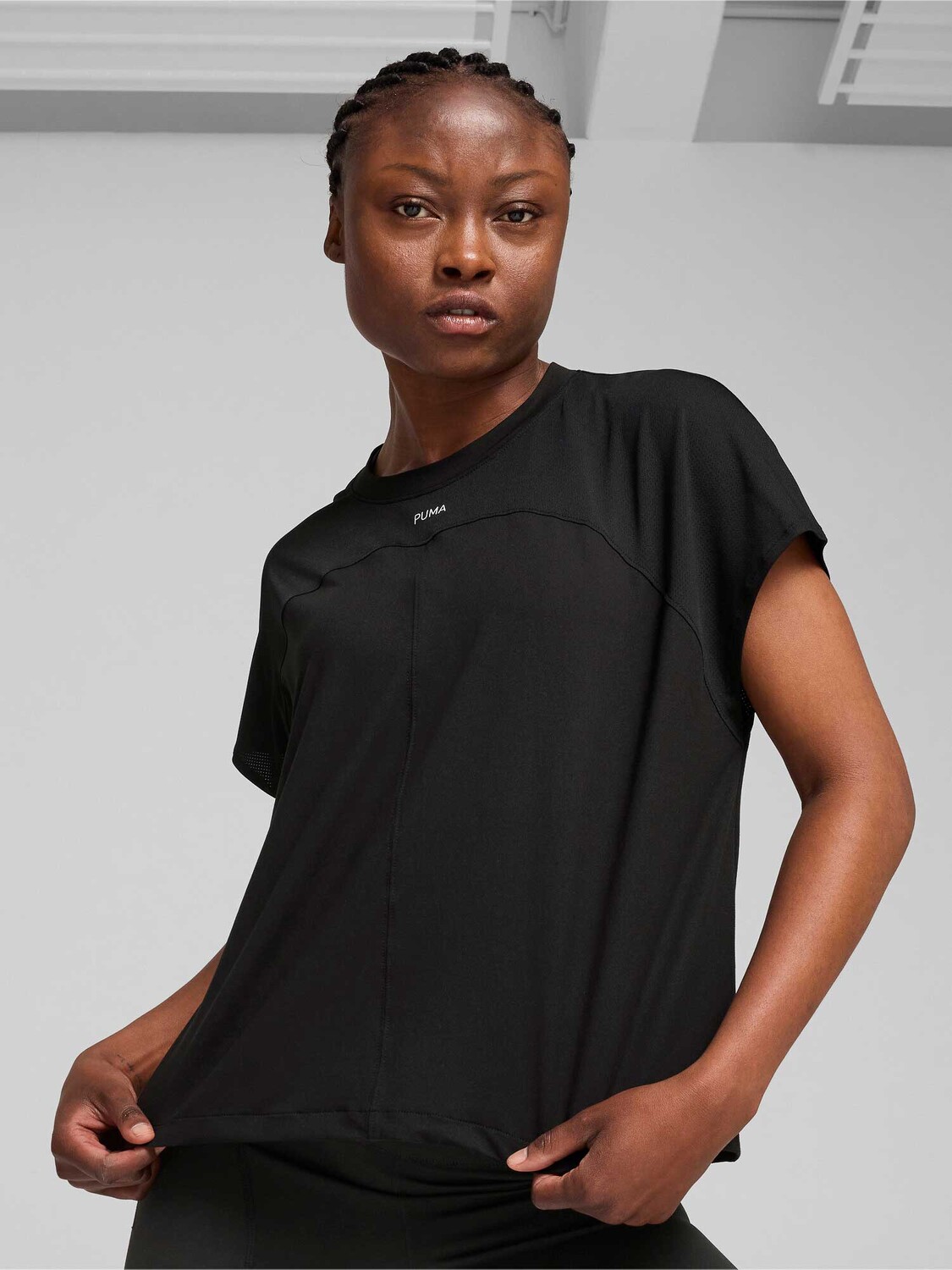

Футболка Puma FIT ENRGY CLOUDSPUN MIX TEE - REG, черный