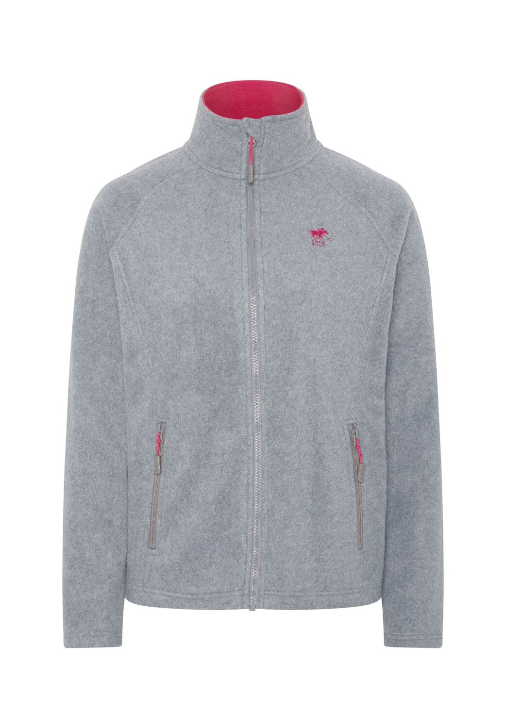 

Флисовая куртка с высоким воротником POLO SYLT, цвет Neutral Gray Melange