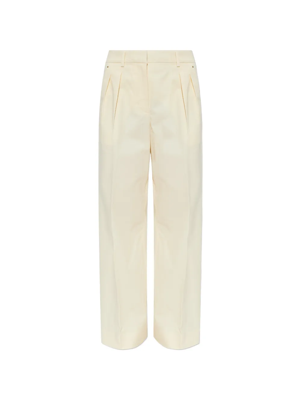 

Брюки с нашивкой-логотипом Moncler, бежевый