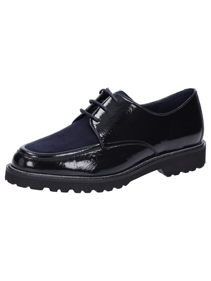 Элегантные туфли на шнуровке Sioux Schnürschuh Meredith 749 H, темно-синий