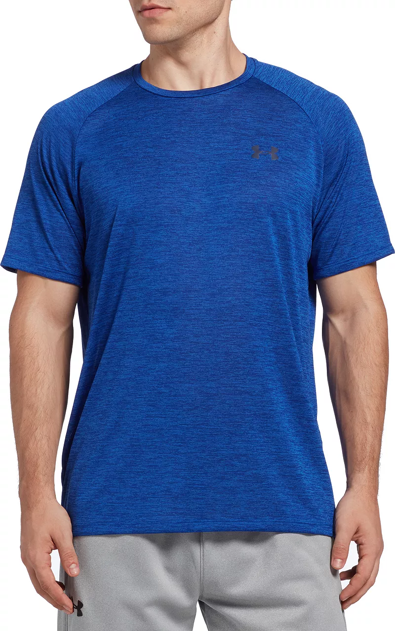 

Мужская футболка с коротким рукавом Under Armour Tech 2.0, цвет Royal