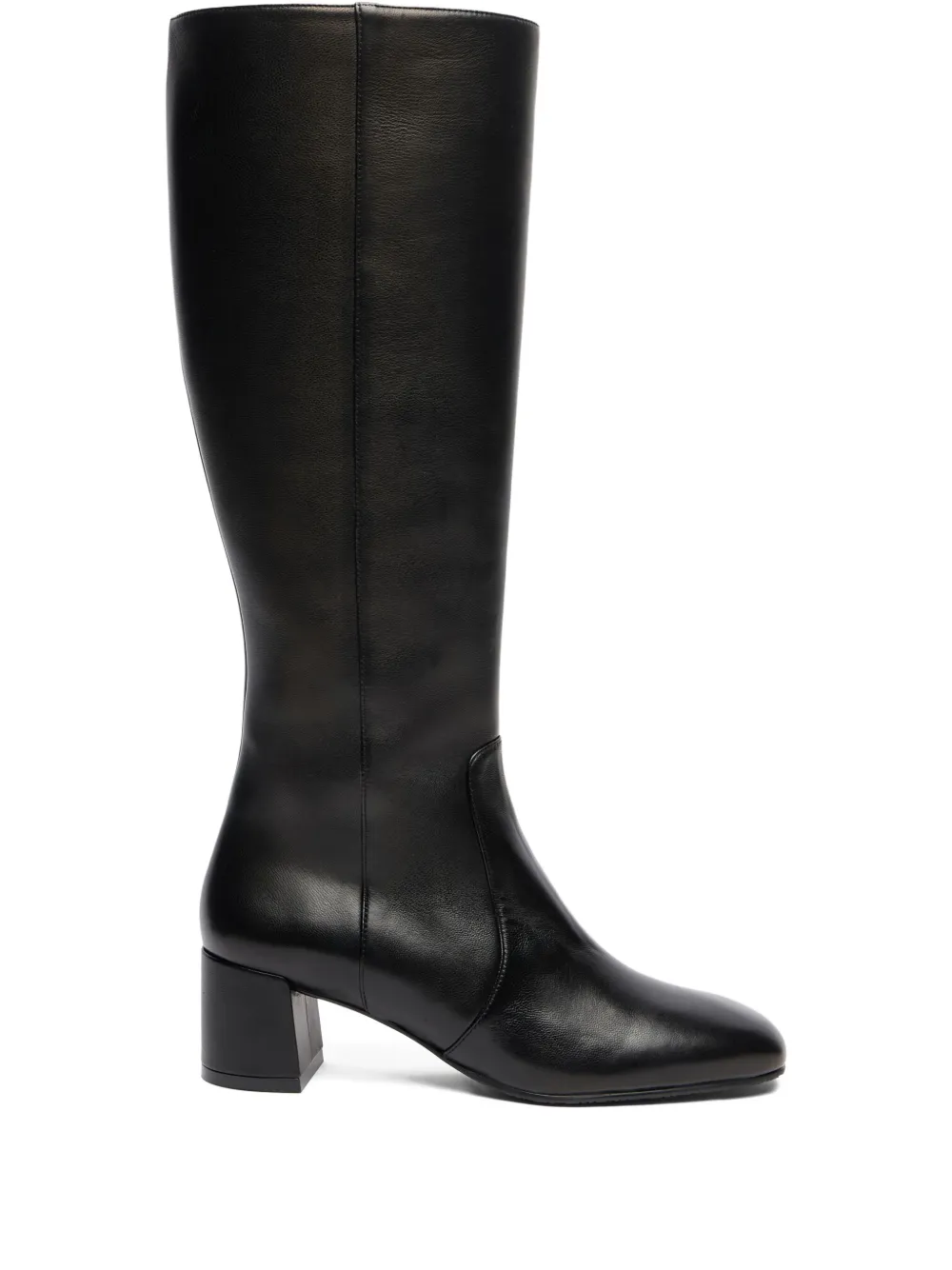 Сапоги Maeve на молнии, каблук 50 мм Stuart Weitzman, черный