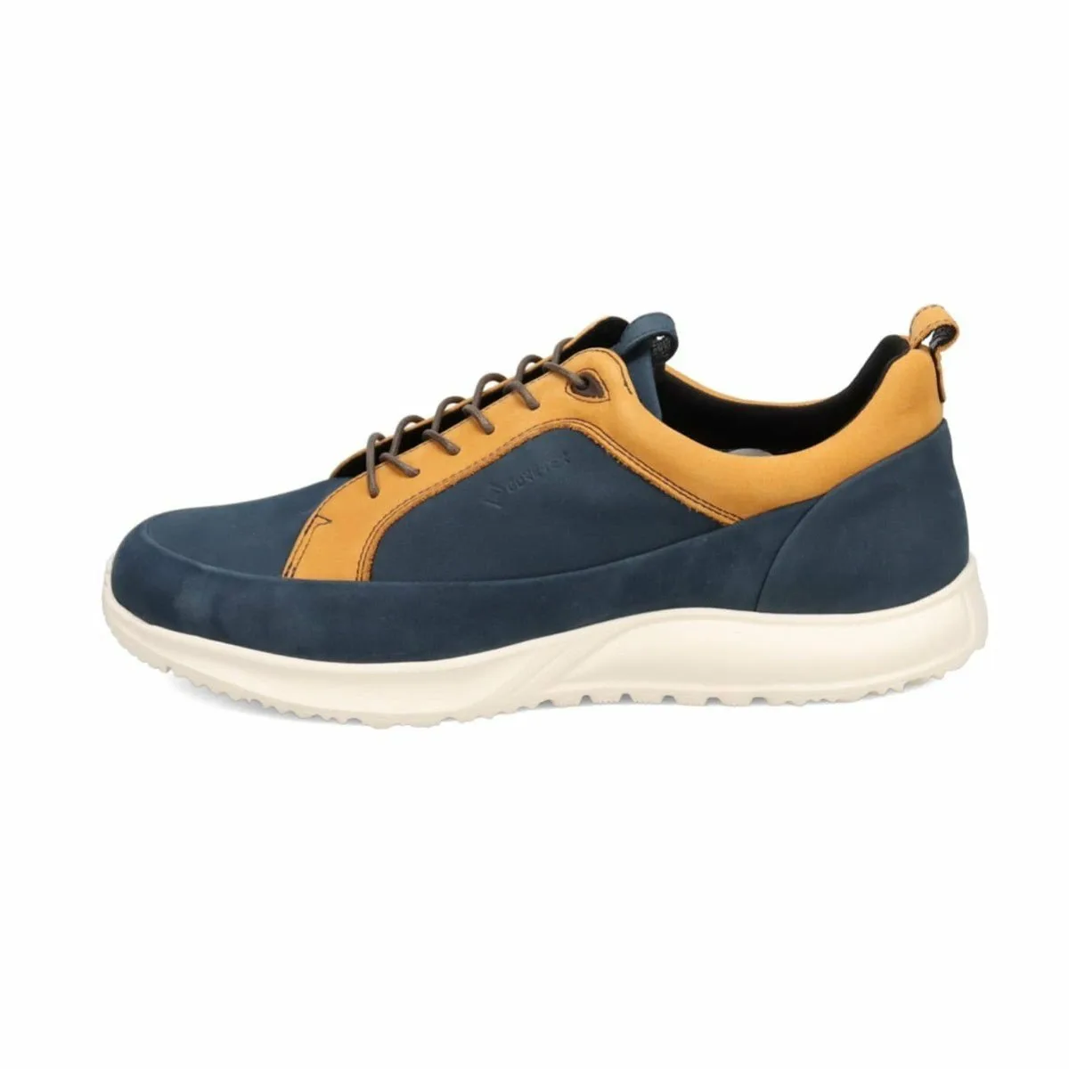 Кроссовки Madras Walk из кожи GORE-TEX Madras Walk, Navy/Yellow — фото 2