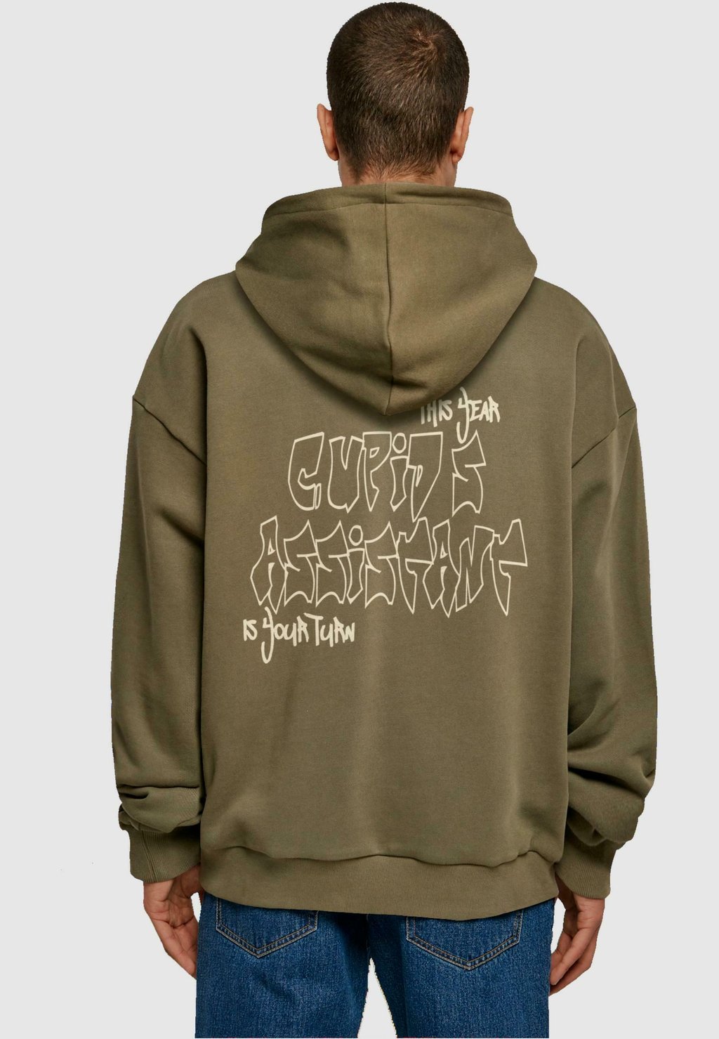 

Толстовка с капюшоном CUPID´S ASSISTANT ULTRA HEAVY Merchcode, оливковый