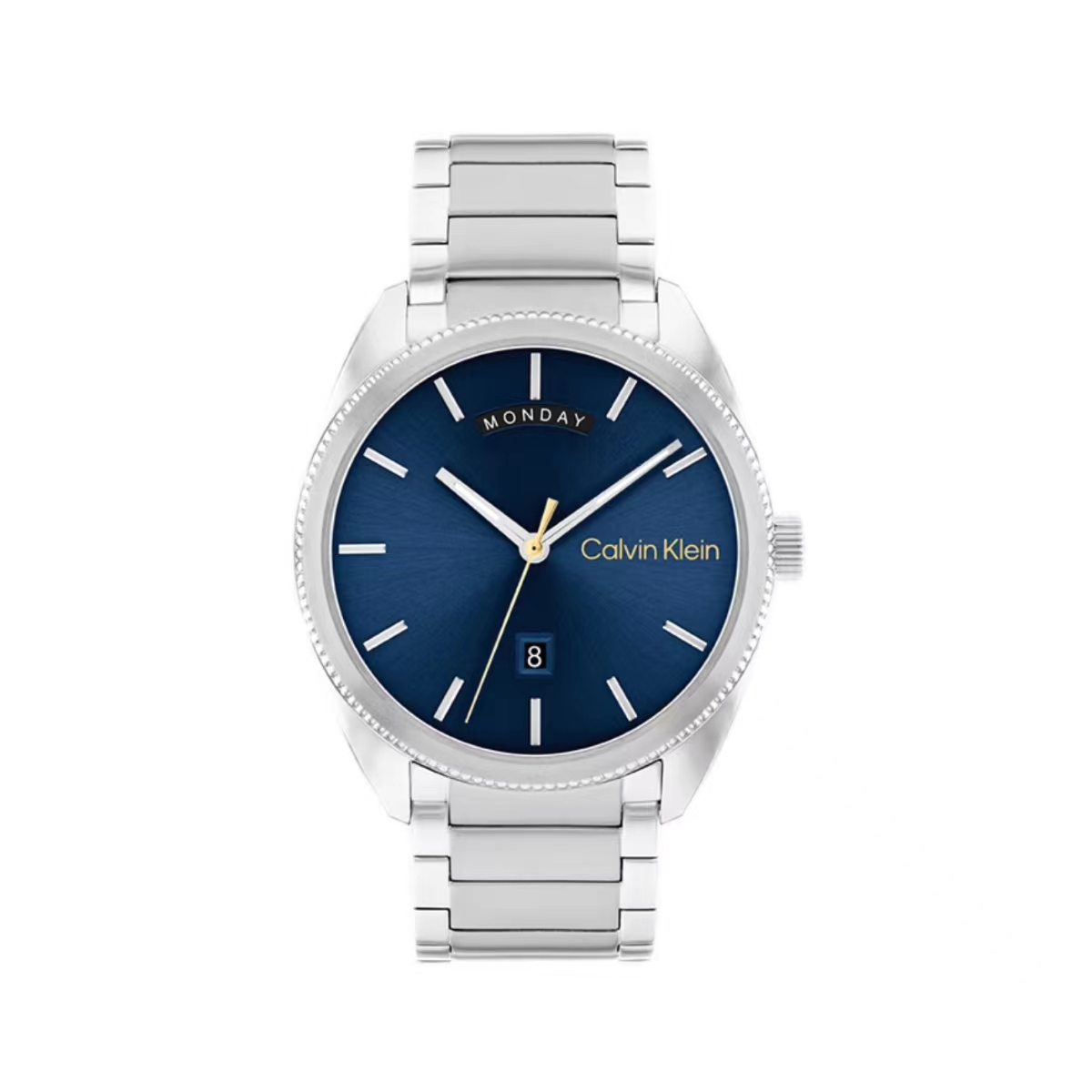 

Calvin Klein Часы PROGRESS Collection Wrist Watch Quartz Movement Steel Strap 42mm Blue Dial Men's Watch