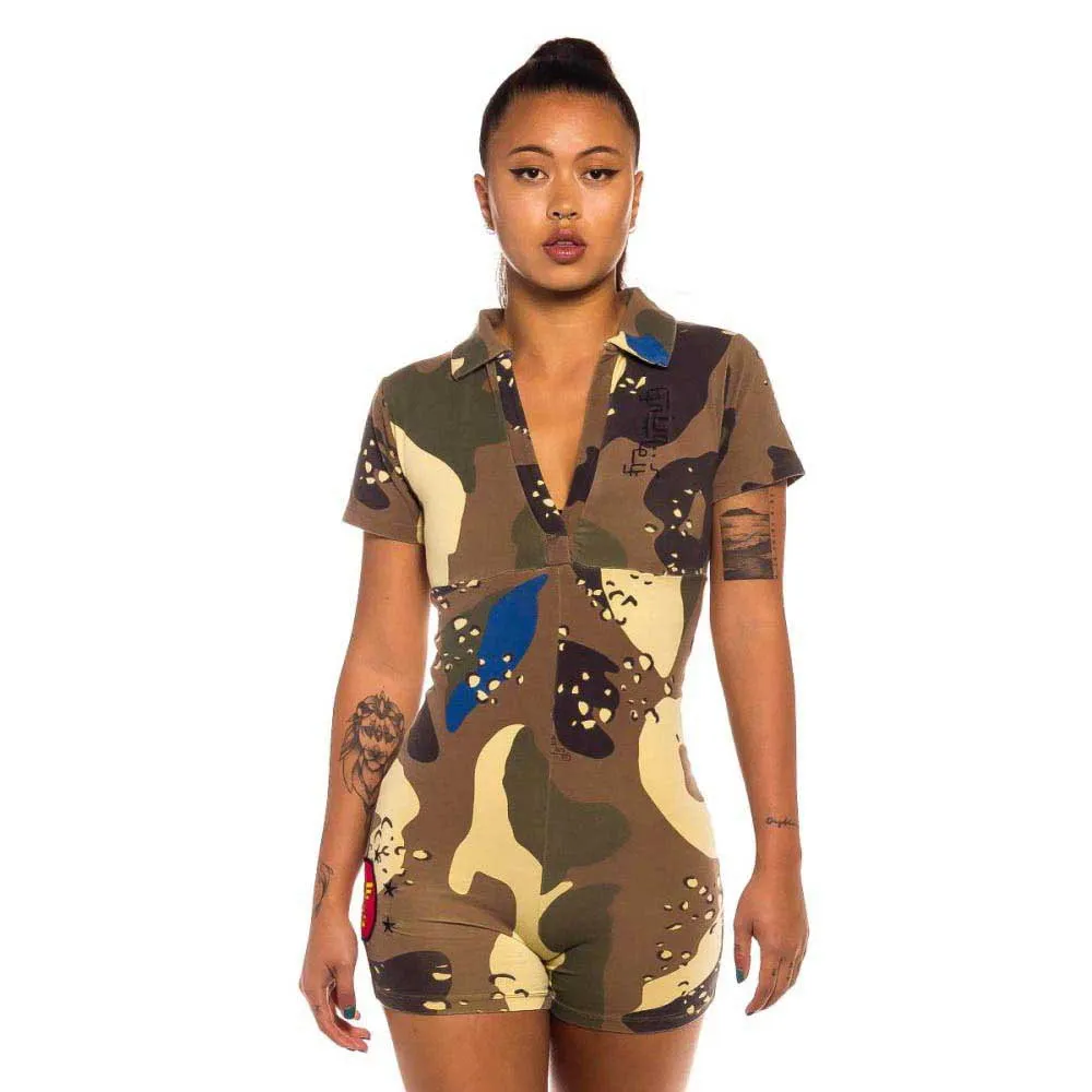 

Комбинезон Grimey Glorified Camo, разноцветный