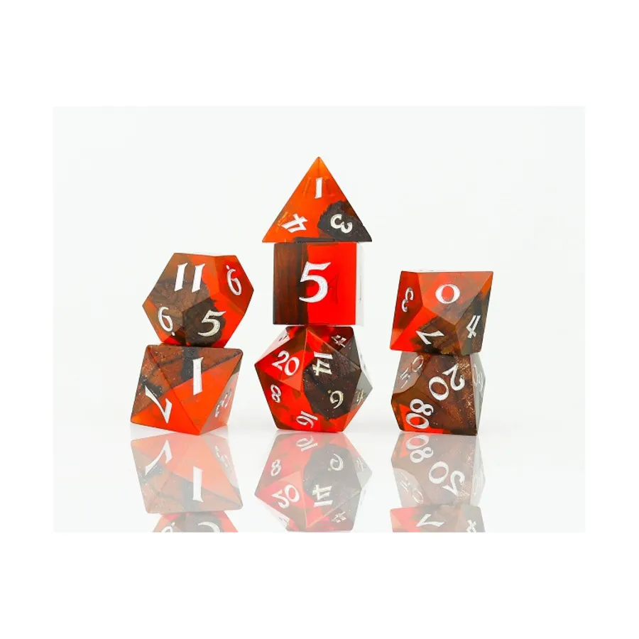 

Поликомплект — Багровая роща (7), RPG Dice Sets