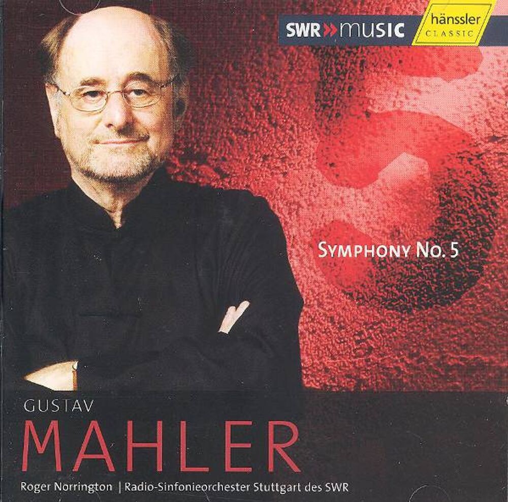 

Диск CD Mahler: Symphony No. 5 [Import] - Gustav Mahler, Roger Norrington, Radio-Sinfonieorchester Stuttgart des SWR