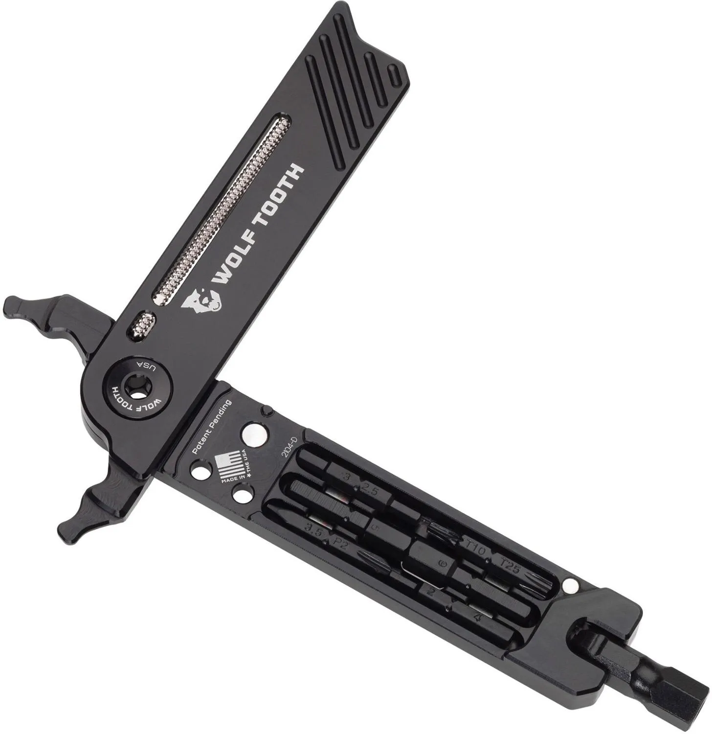 

Вело-мультитул 8-Bit Pack Pliers Wolf Tooth Components, Black