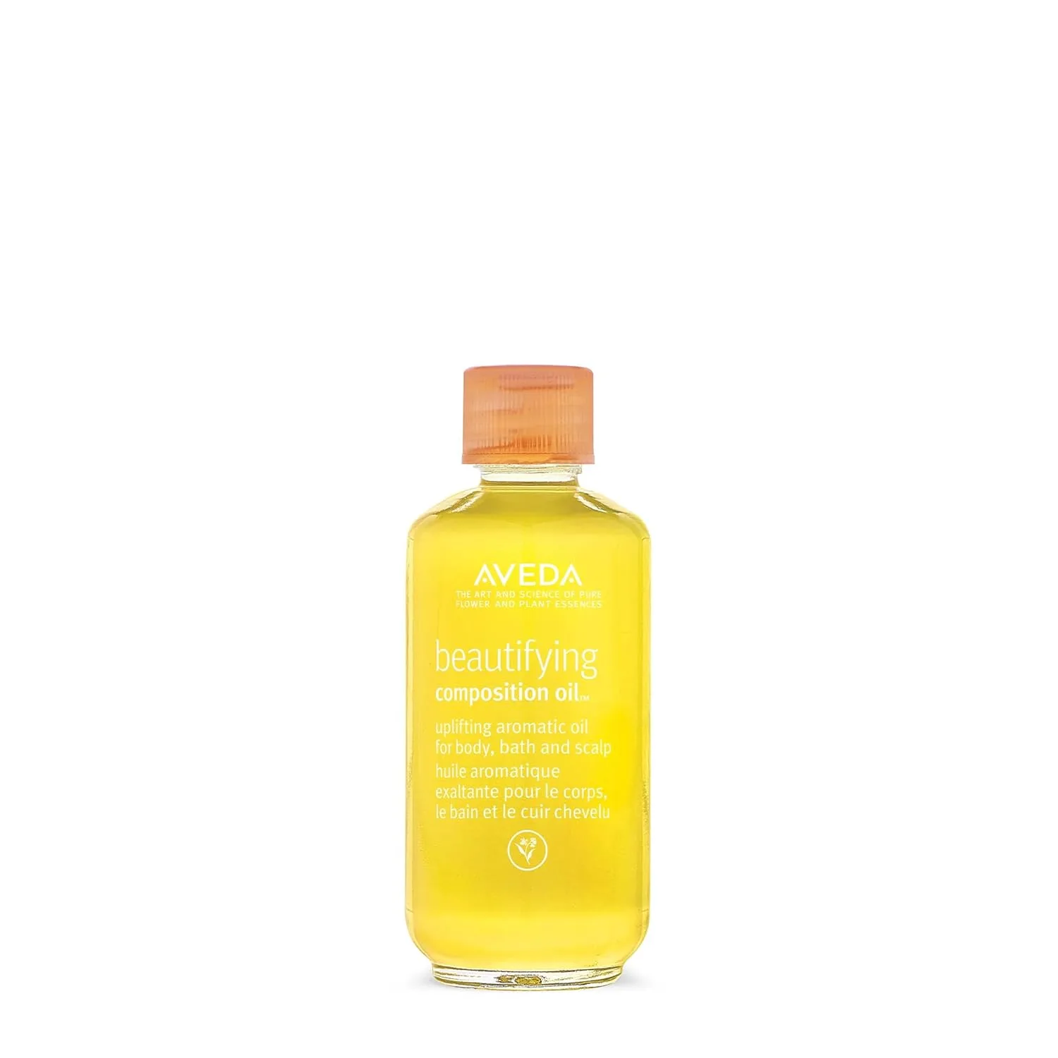 Увлажняющее масло Aveda для тела, ванны и кожи головы | с сертифицированными органическими маслами сафлора и оливы | Аромат сертифицированных органических розмарина, лаванды и бергамота, 45 мл, olive