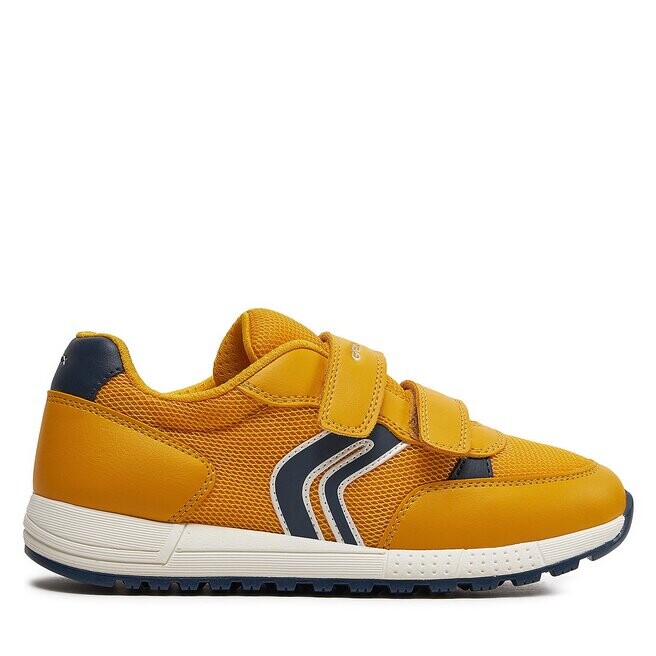 

Кроссовки Geox J Alben Boy J459EC 01454 C2PF4 D Ochreyellow/Navy, желтый