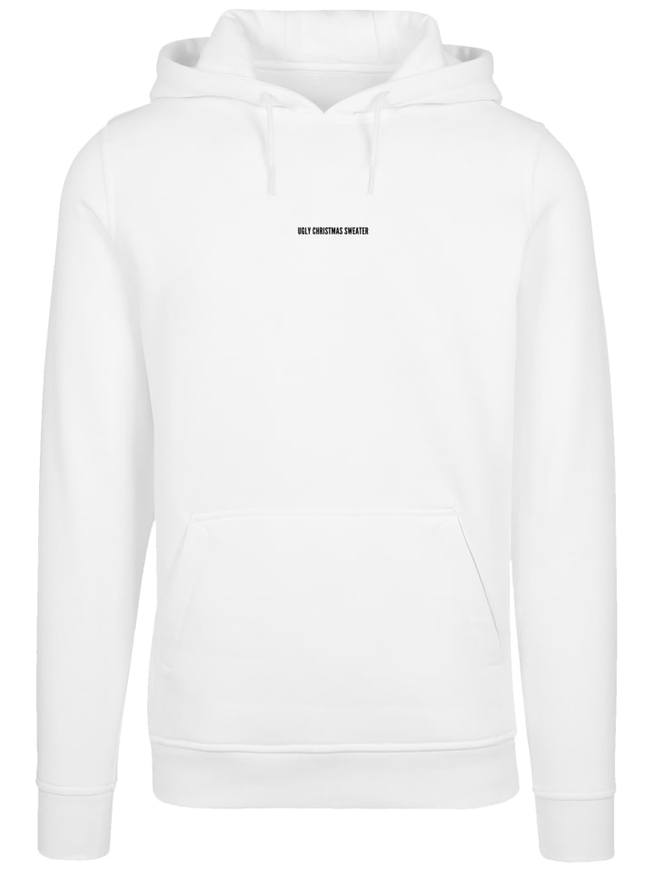 

Рождественский свитер с капюшоном в белом цвете F4NT4STIC