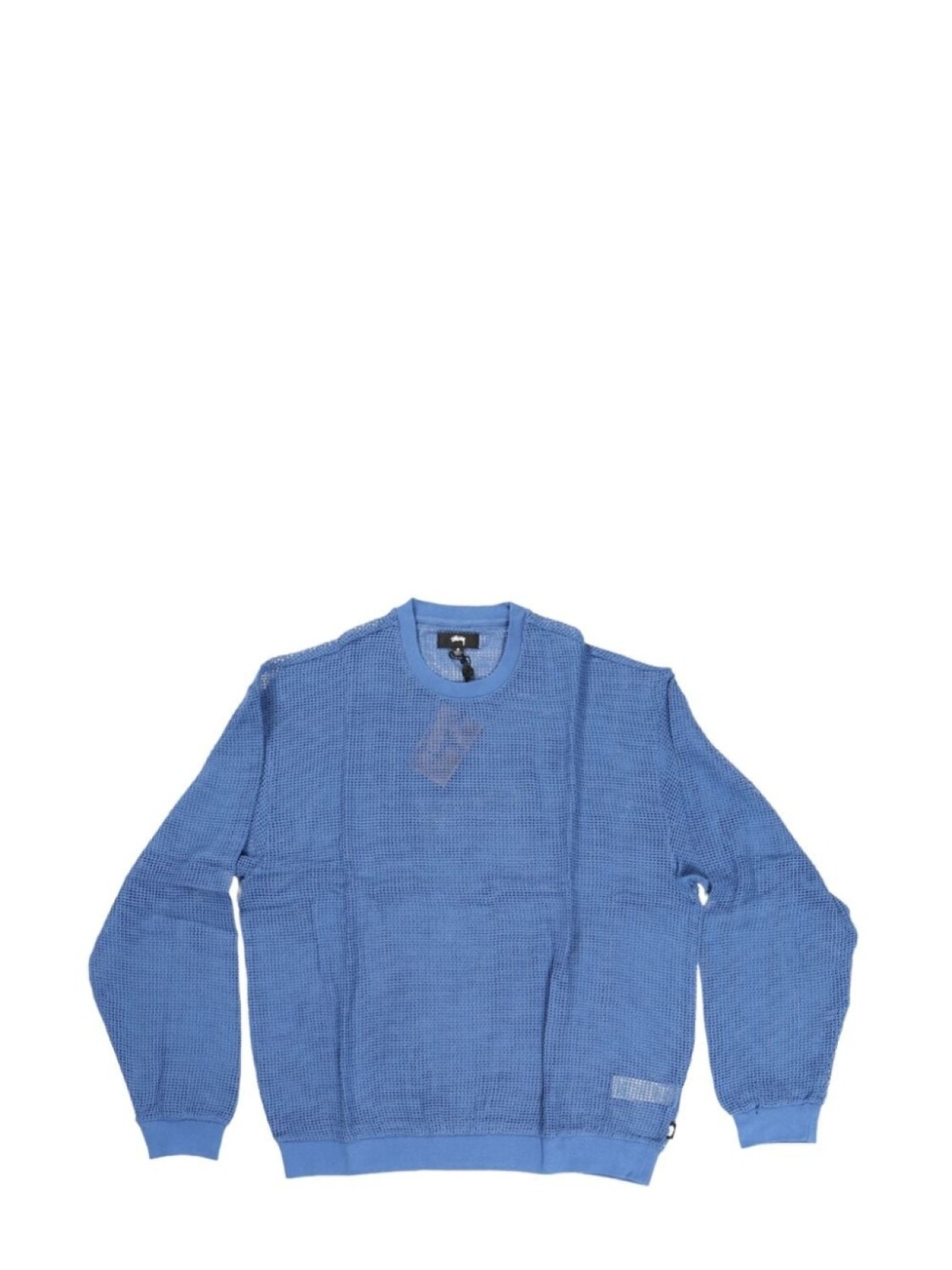 

Stüssy полупрозрачный хлопковый джемпер, синий
