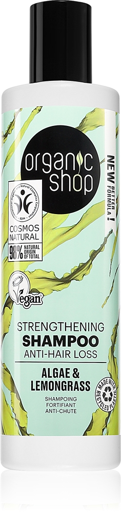 

Органический шампунь с водорослями и глиной для ломких волос Organic Shop, 280 мл