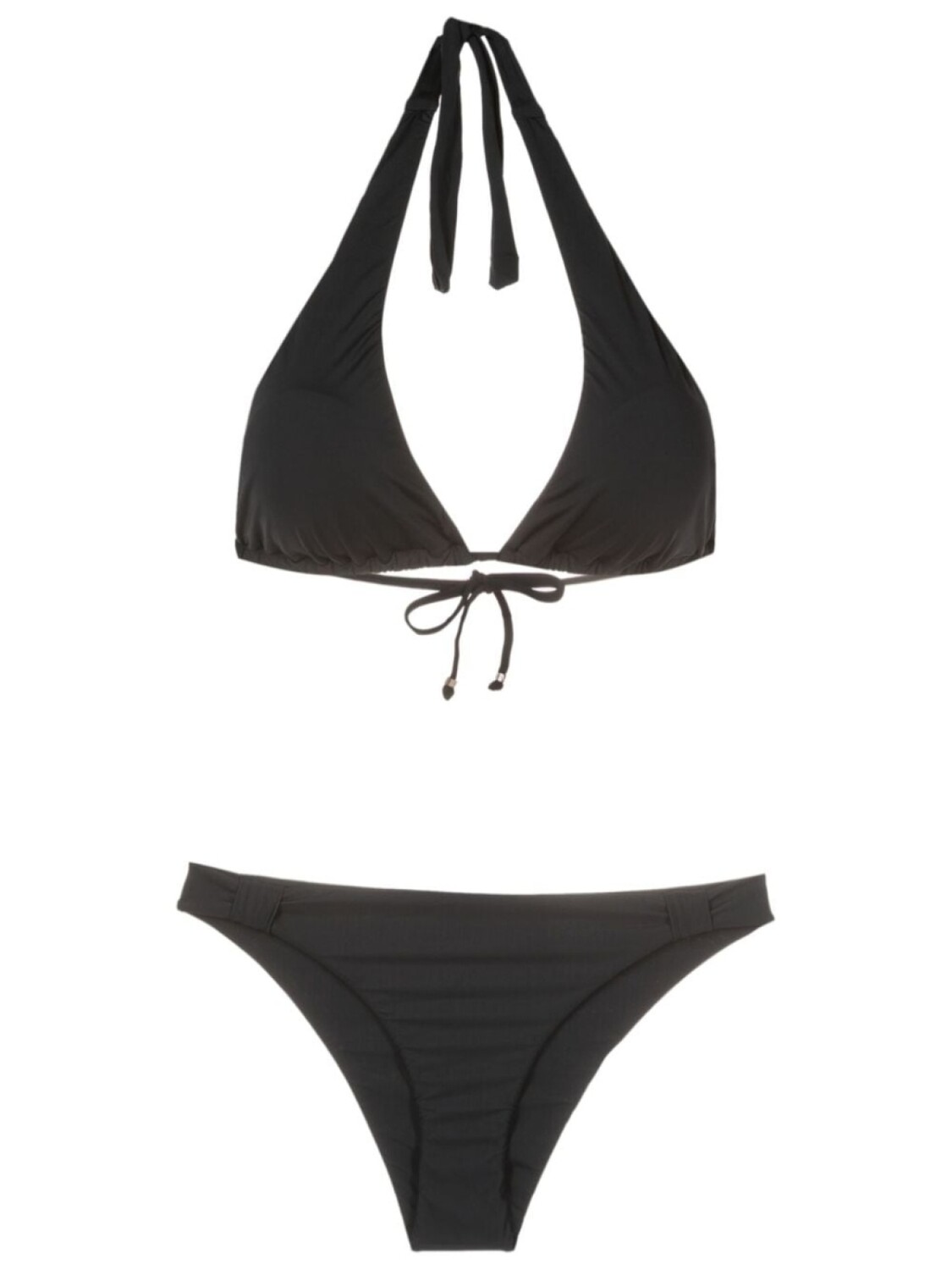 

Amir Slama halterneck triangle bikini, черный