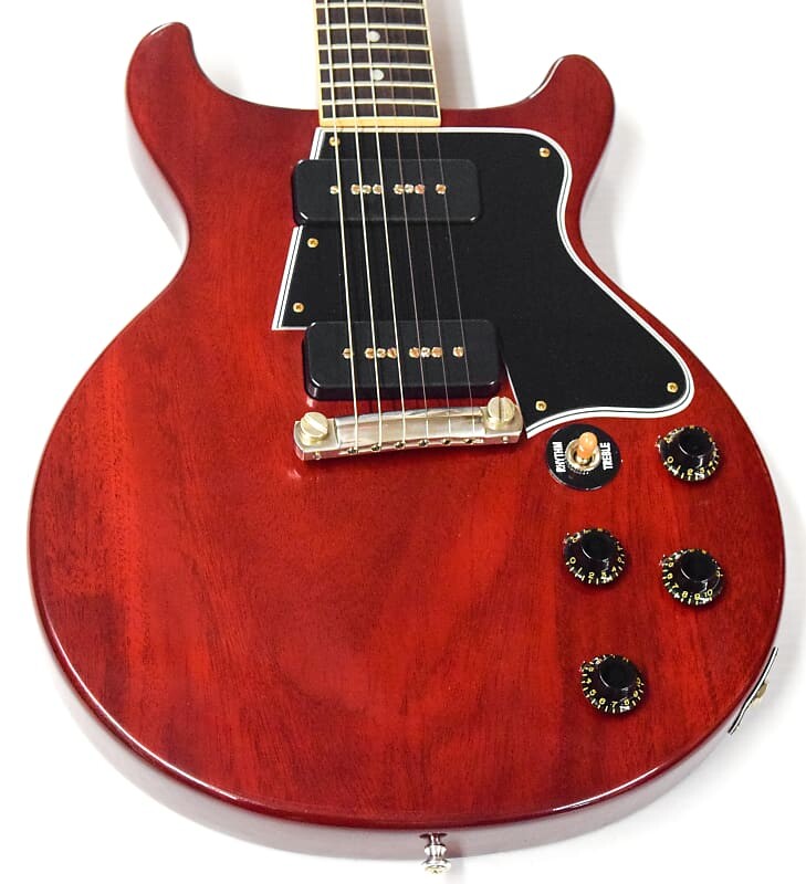 

Электрогитара Gibson Custom 1960 Les Paul Special Double Cut Reissue VOS Cherry Red