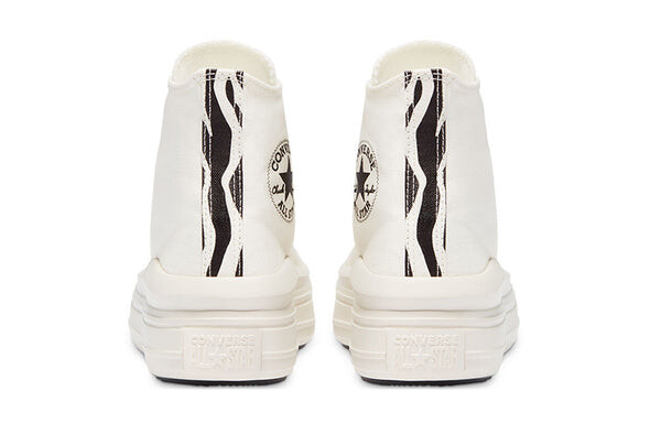 Кроссовки chuck taylor all star move high 'archive print egret' Converse, белый — фото 4