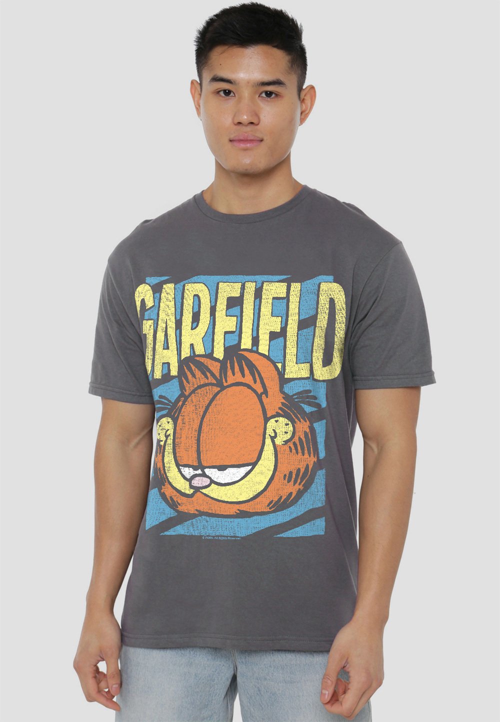 

Футболка с принтом GARFIELD RAD Cotton Soul, антрацит