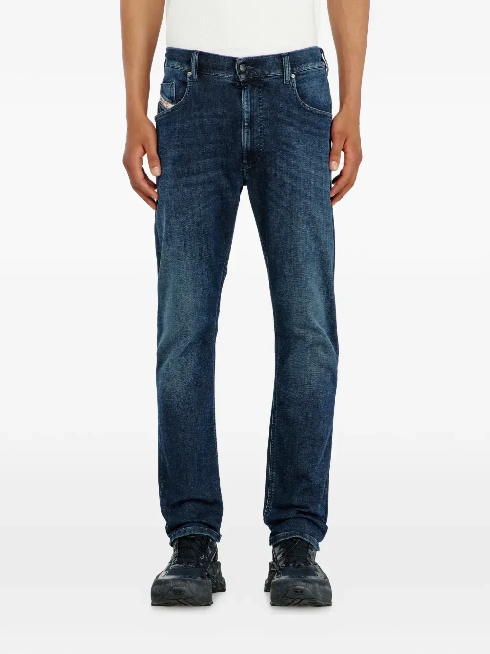 Джинсы Joggjeans прямого кроя 2032 D-Krooley-BW DIESEL, синий — фото 3