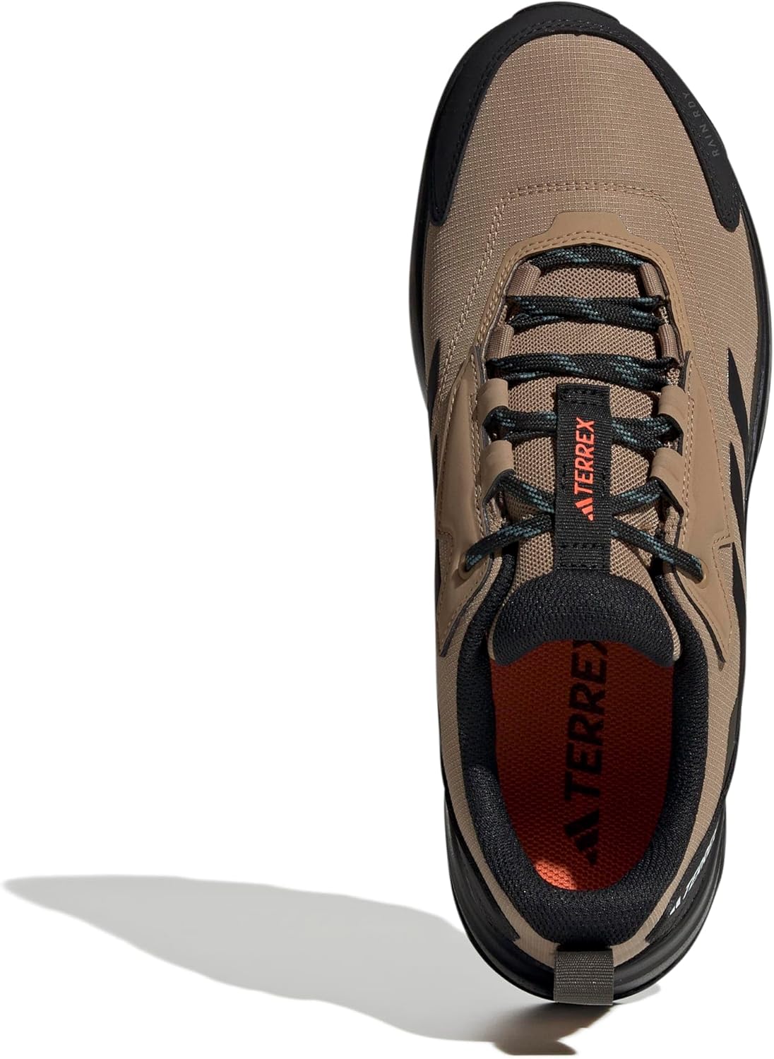 Мужские кроссовки Adidas Terrex Anylander Rain.rdy для походов, черный/оливковый — фото 2