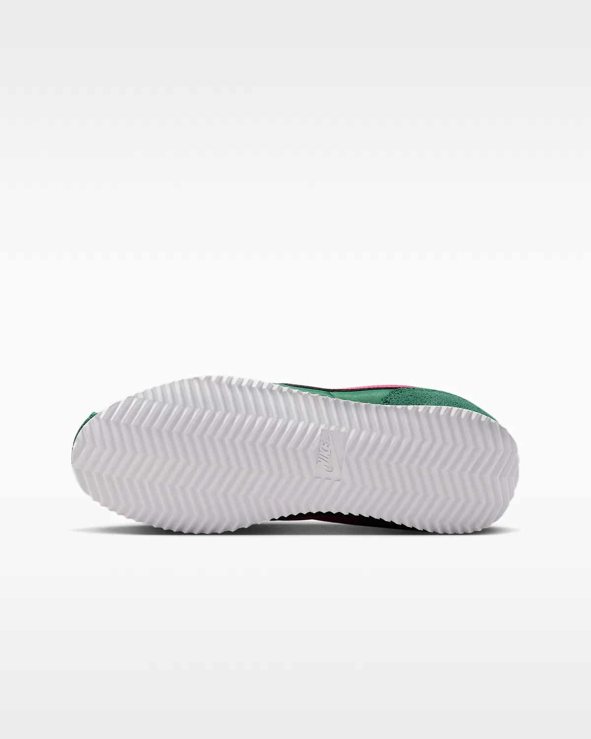 Кроссовки Nike Cortez Textile для детей, Gorge Green/White/Wild Cherry — фото 2