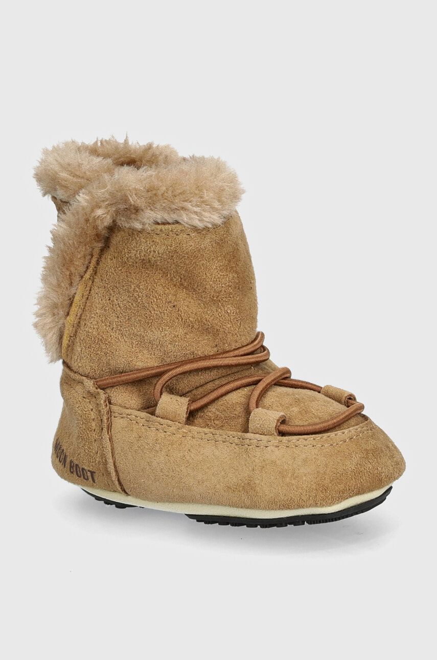 

Детские зимние ботинки Moon Boot CRIB SUEDE, коричневый