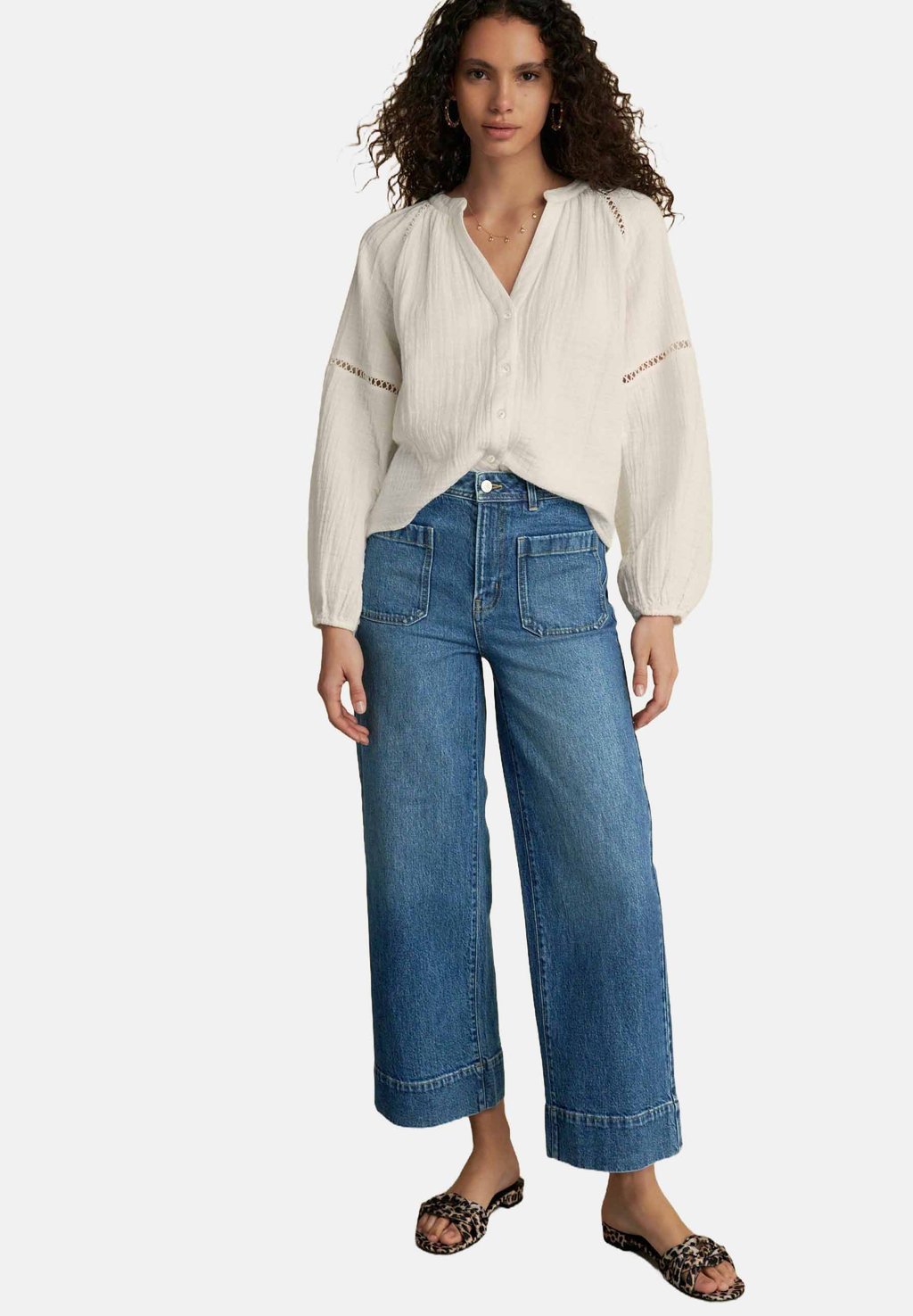 

Блуза REGULAR FIT Next, белый