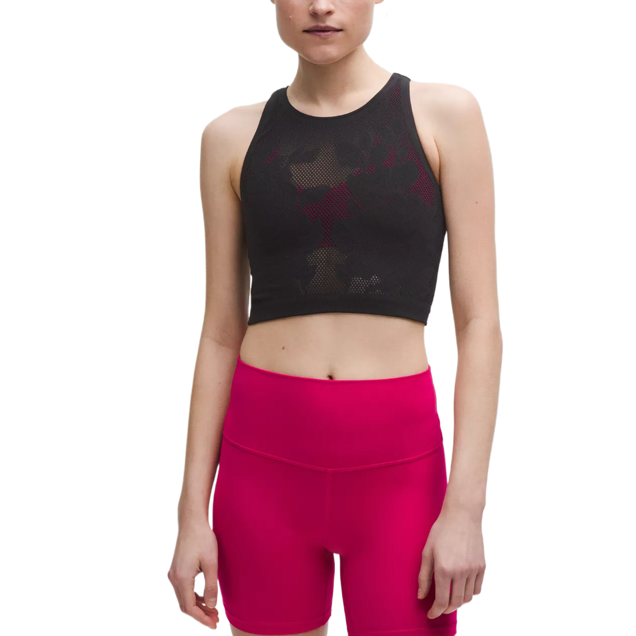 

Женский топ для йоги Lululemon, черный