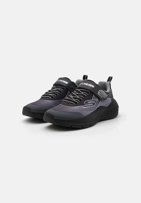 Кроссовки Skechers Microspec Advance, черный/серебристый — фото 2