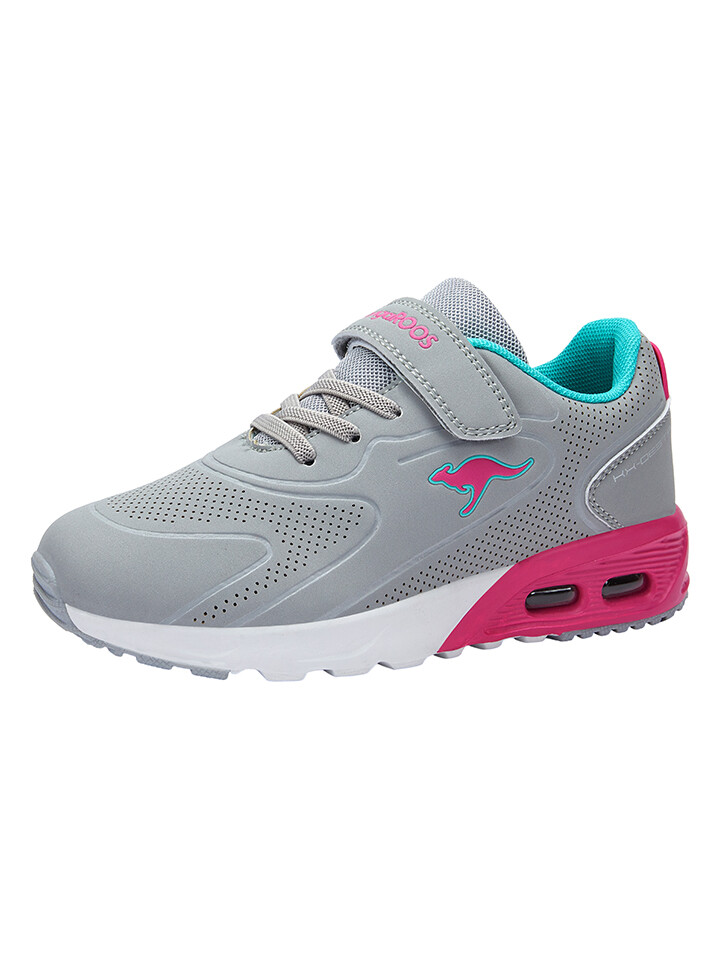 

Низкие кроссовки Kangaroos Giga EV, цвет Grau/Pink
