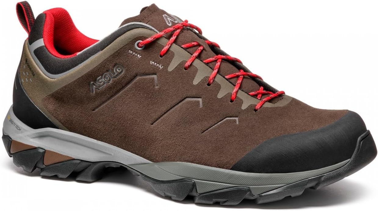 

Мужские ботинки ASOLO ACADIA LTH GTX, легкие, дышащие, водоотталкивающие, из замши, на шнуровке, для походов и трекинга, с подошвой с высокой сцепляемостью, коричневый/серый