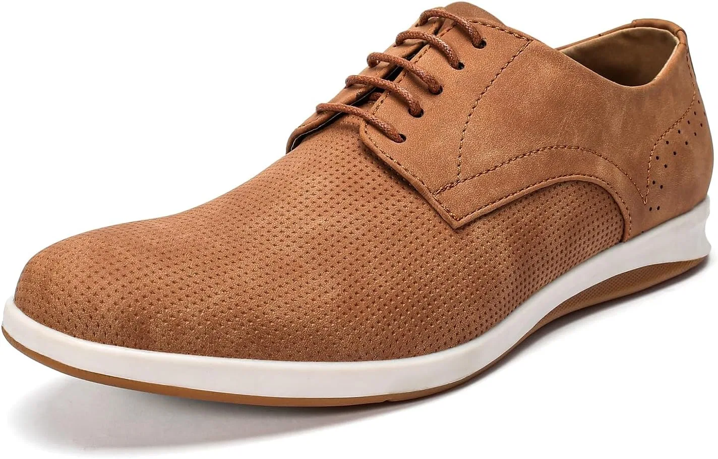 Allthemen Herren Freizeitschuhe Классические кроссовки дерби в стиле ретро в деловом стиле для Büro Spaziergang, Braun